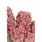 FLOWER - вазна, 35x21x28 cm, ceramics pink+green - Image 3