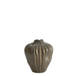 VECHHIA – вазна, ø22×25 cm, ceramics antique bronze
