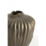 VECHHIA – вазна, ø22×25 cm, ceramics antique bronze