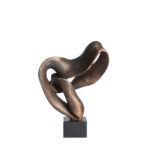 NOOR – вазна, 30,5×30,5×30,5 cm, antique bronze