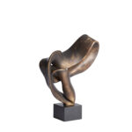 NOOR – вазна, 30,5×30,5×30,5 cm, antique bronze