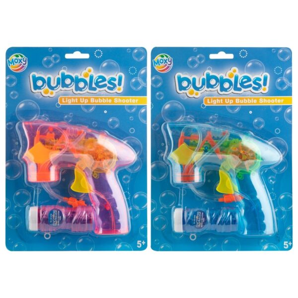 Light Up Bubble Shooter – пиштол за балончиња 53 Ml Solution, 2Ass