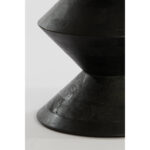 LARUS – помошна маса, ø45×60 cm, mango wood matt black
