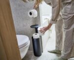 EasyStore™ Toilet Roll Holder - држач за тоалетна хартија, Black - Image 7