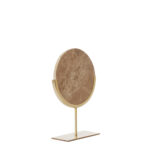 MORENO – украс на постамент, 25,5x10x38,5 cm, dark brown marble