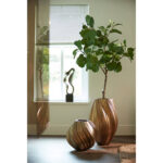 NAJAC – украс, 21,5x15x69,5 cm, antique bronze+black