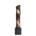 NAJAC – украс, 21,5x15x69,5 cm, antique bronze+black