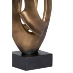 LAVINIA – украс, 20×19,5×47 cm, antique bronze+black
