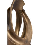 LAVINIA – украс, 20×19,5×47 cm, antique bronze+black