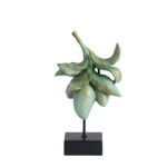 MANGO – украс на постамент, 23,5x13x37 cm, green+black