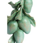MANGO – украс на постамент, 23,5x15x43,5 cm, green+black