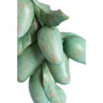 MANGO – украс на постамент, 23,5x15x43,5 cm, green+black