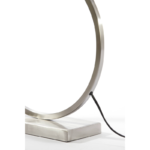 LIVA – ламба база, 40x13x52 cm, nickel satin
