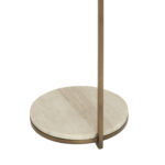 LEDA – помошна маса, 26×76 cm, marble sand-grey+brown-bronze