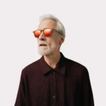Dino sunglasses – очила за сонце (правоаголни), running red - Image 4