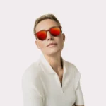 Dino sunglasses – очила за сонце (правоаголни), running red - Image 3