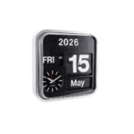 Karlsson Wall Clock Big Flip – часовник Silver