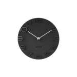 Karlsson Wall Clock On The Edge – часовник Black