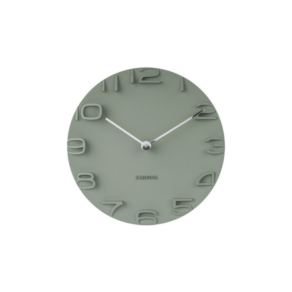 Karlsson Wall Clock On The Edge – часовник Jungle green