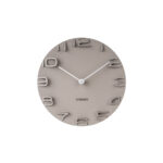 Karlsson Wall Clock On The Edge – часовник Warm grey