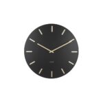 Karlsson Wall Clock Charm – часовник Black