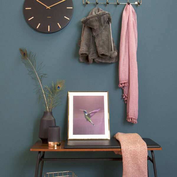 Karlsson Wall Clock Charm – часовник Black