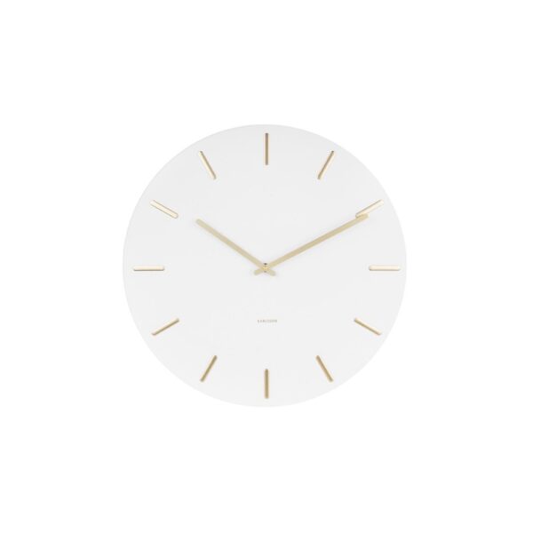 Karlsson Wall Clock Charm – часовник White