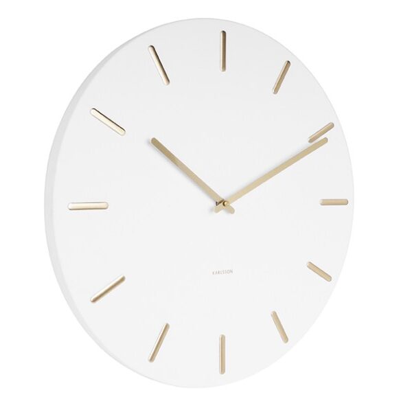 Karlsson Wall Clock Charm – часовник White