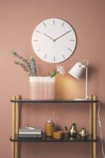 Karlsson Wall Clock Charm – часовник White