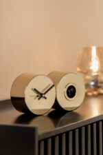 Karlsson Wall Clock Duo Cuckoo – часовник Plated Gold plated