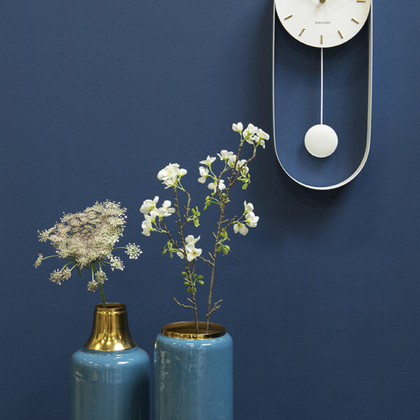 Karlsson Wall Clock Pendulum Charm – часовник White