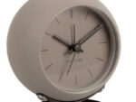 Karlsson Alarm Clock Nirvana Globe – часовник Dark warm grey