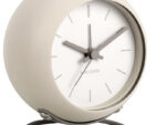 Karlsson Alarm Clock Nirvana Globe – часовник Warm grey