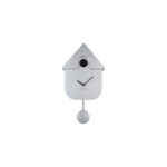 Karlsson Wall Clock Modern Cuckoo Metallic – часовник Metallic silver