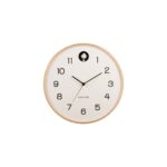 Karlsson Wall Clock Natural Cuckoo – часовник White