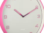 Karlsson Wall Clock Lined Numbers – часовник Bright pink