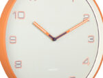 Karlsson Wall Clock Lined Numbers – часовник Bright orange