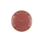 Karlsson Wall Clock Sienna Glow – часовник Red ochre