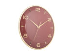 Karlsson Wall Clock Sienna Glow – часовник Red ochre