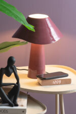 Karlsson Alarm Clock Retro Flat LED – часовник Mouse grey