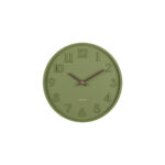 Karlsson Wall Clock Calma – часовник Army green