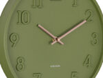 Karlsson Wall Clock Calma – часовник Army green