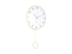 Karlsson Wall Clock Cheeky Dome Pendulum – часовник Soft yellow