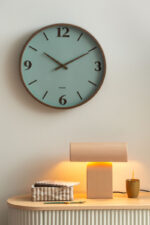 Karlsson Wall Clock Detalle Large – часовник Grayed jade