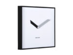 Karlsson Wall Clock Cool Retro Cuadrado – часовник Black