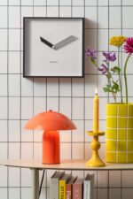 Karlsson Wall Clock Cool Retro Cuadrado – часовник Black