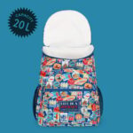 Cooler Backpack - термо ранец, Travel Stickers - Image 5