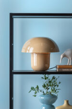 Leitmotiv Table Lamp Fat Mushroom – ламба Soft brown