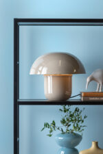 Leitmotiv Table Lamp Fat Mushroom – ламба Warm grey