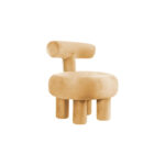 Leitmotiv Chair Abrazo – столица Sand brown